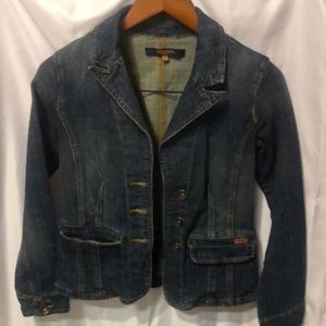 SOLD!Amazing Vertigo Jean Jacket